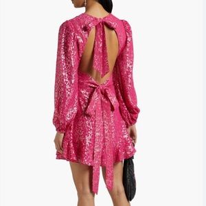 NWT Rebecca Vallance Valencia Pink Mini Dress